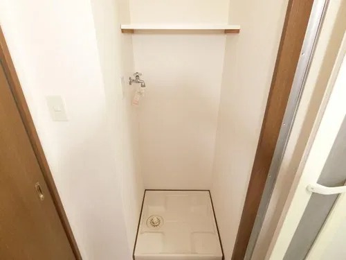 洗濯機置き場はこちら