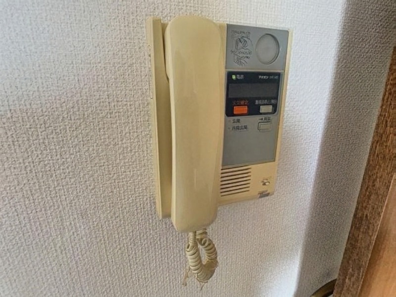 誰が来たか分かります