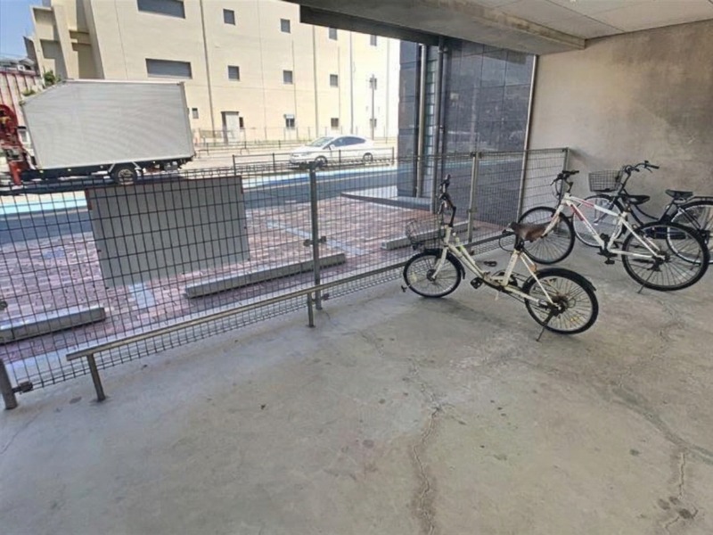 駐輪場はこちらです！