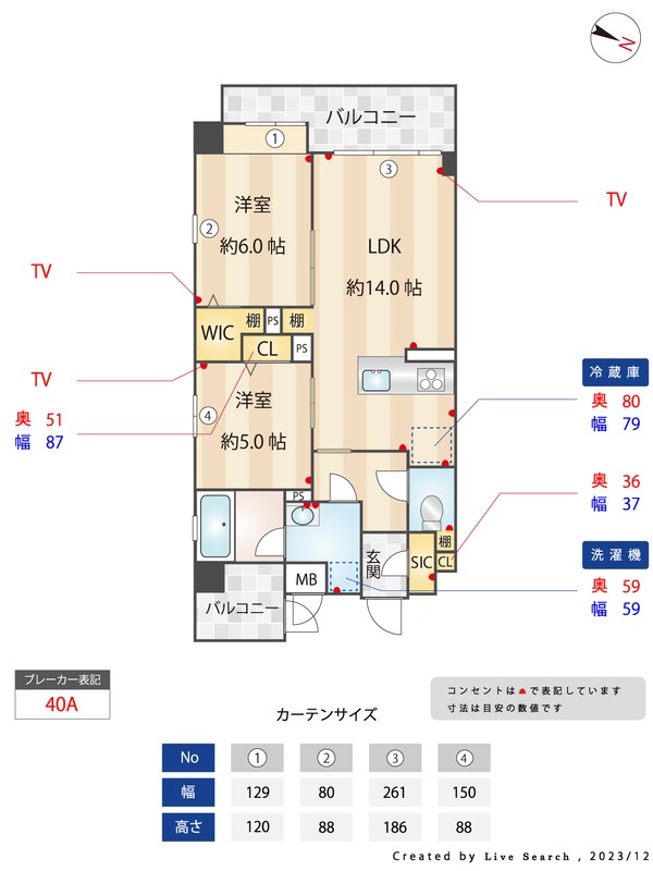 カップルやファミリーにおすすめの物件