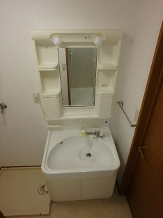 朝の支度はこちらで