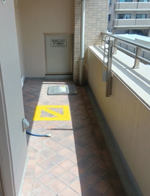 洗濯物もよく乾きそうです