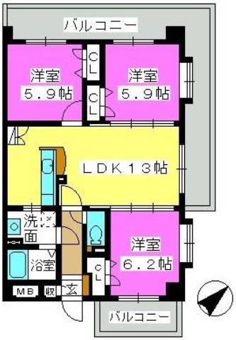 間取や内装は現状を優先いたします