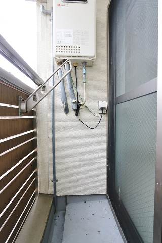 日当たりの良いバルコニーです