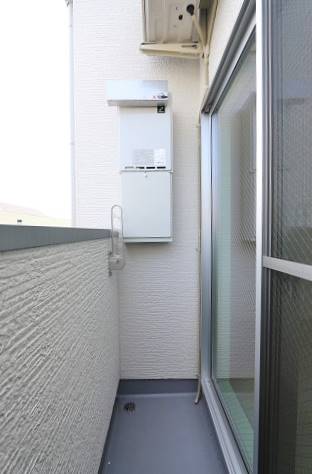 日当たりの良いバルコニー