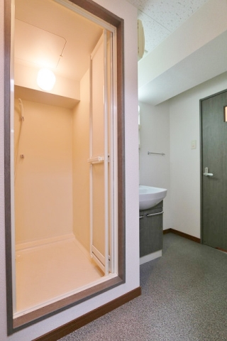 朝の身支度はこちらで