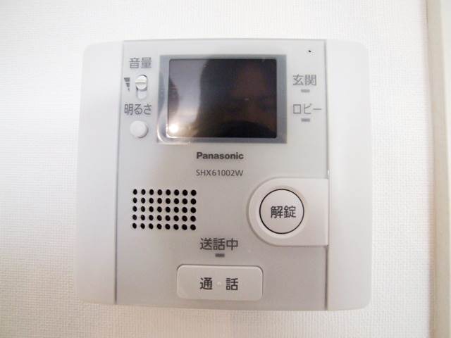 モニタ付きで来客時も安心