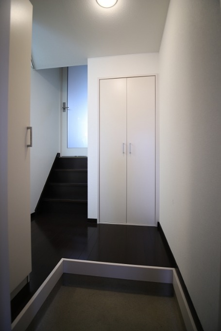 広々とした玄関です