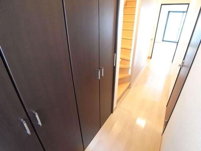 開放感のある玄関ですね