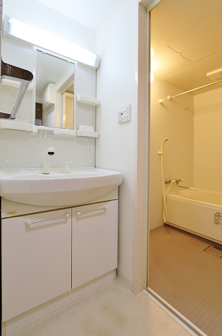 朝の身支度はこちらで