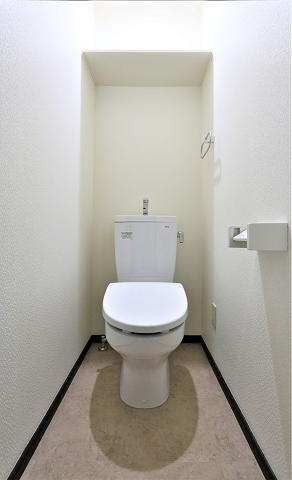 清潔感のあるトイレです