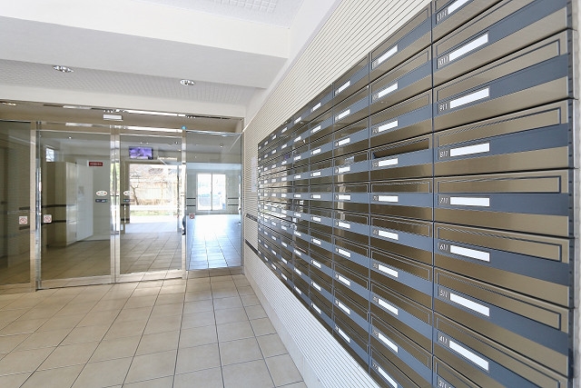 集合ポストあります