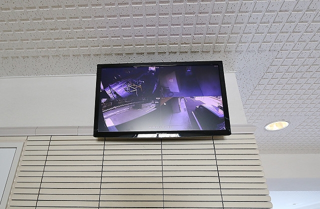 防犯カメラでセキュリティもしっかりしています