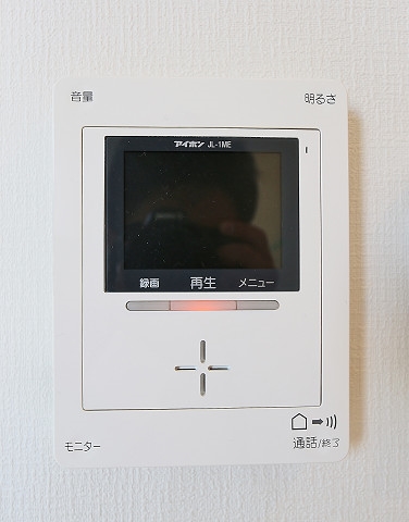 ＴＶモニターホン付きで来客をしっかりと確認できます