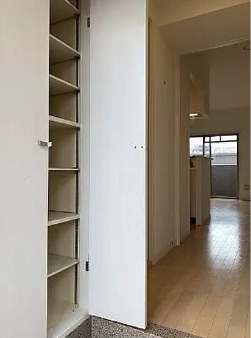 開放感のある玄関ですね