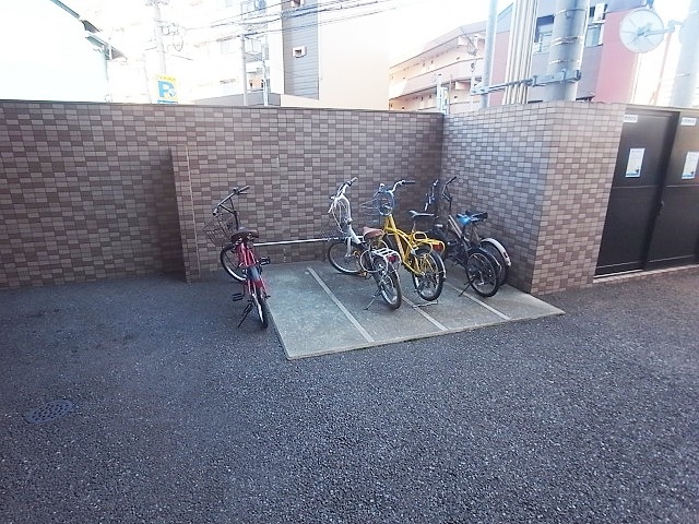 立地がいいので自転車も便利です