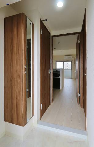 開放感のある玄関ですね