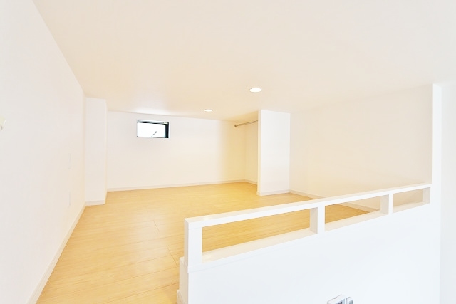 広いロフトで用途は色々です