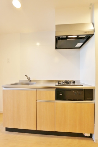 ガスコンロ完備です