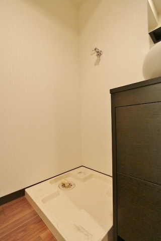 室内洗濯機置き場は嬉しいですね