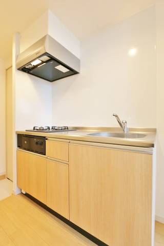 調理スペースも広々確保