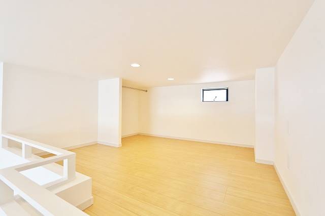 ロフトは寝室としても活用出来ます