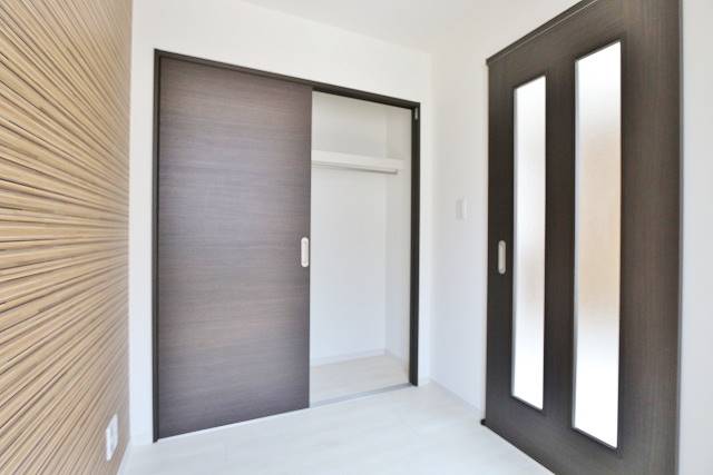 沢山収納できるクローゼットです