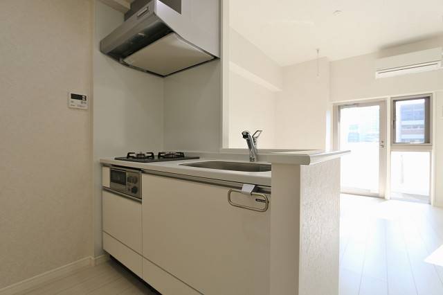 自炊の捗るシステムキッチンです