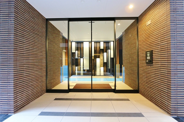 防犯カメラも有り安心ですね