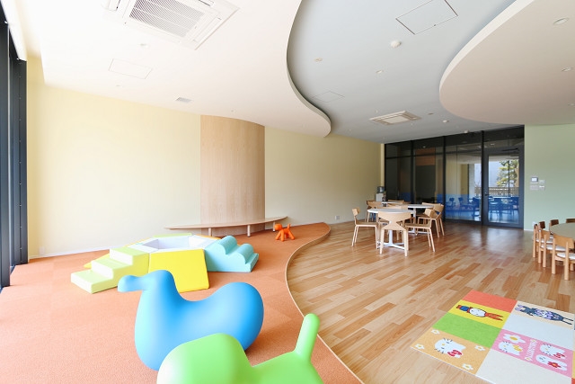 キッズルームまであります