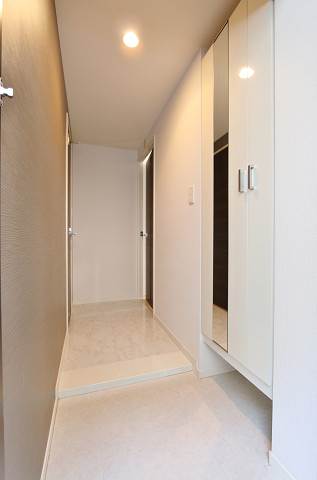 開放感のある玄関ですね