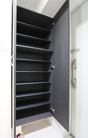 シューズボックスもたっぷり収納出来ますね