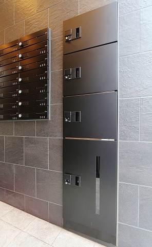 便利な宅配ボックス付