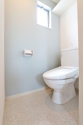 温水洗浄便座付きです