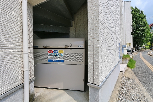 専用のごみ置き場があるのはいいですね