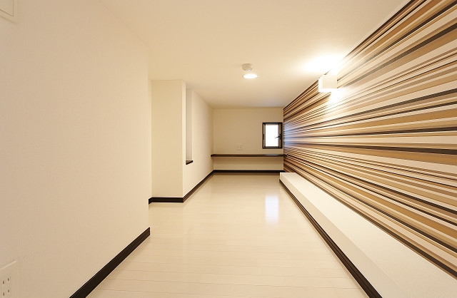 ロフトも広々で寝室や物置など多様に使えます