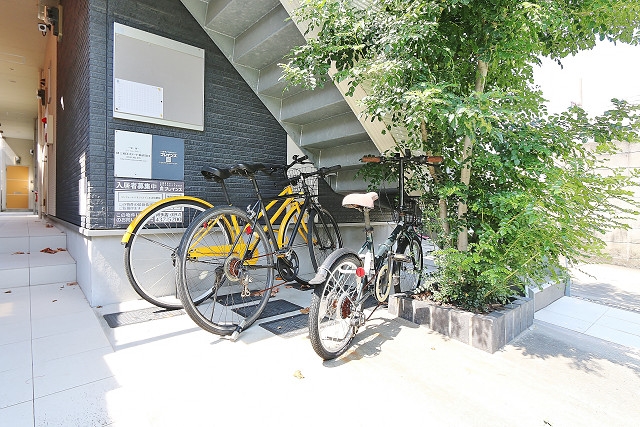 駐輪スペースです