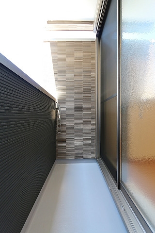 洗濯物を干すスペースも十分にあります