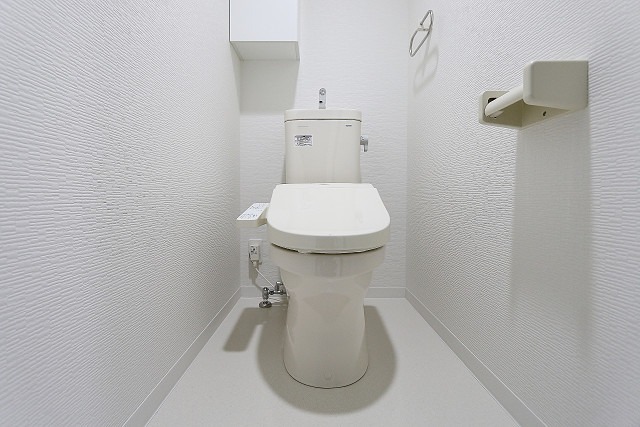 清潔感のあるお手洗いですね