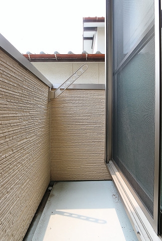 お洗濯物はこちらへ