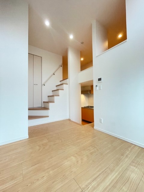 天井高で開放感があります