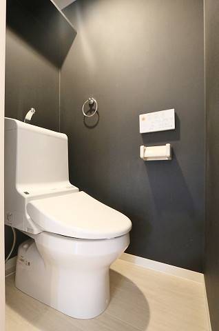 清潔感のあるトイレです