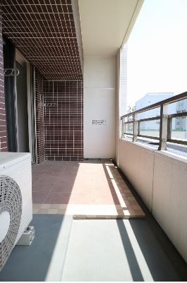お洗濯物はこちらへ