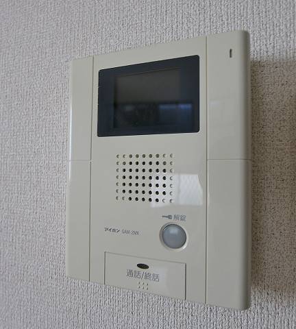 来客の確認が出来るモニタ付きです
