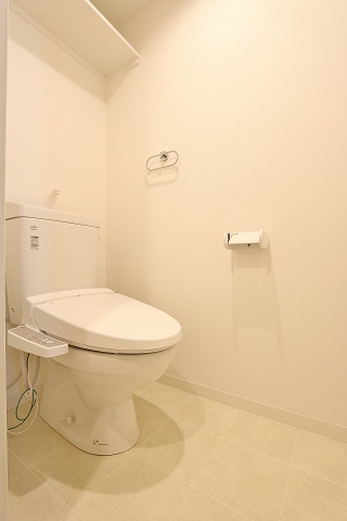 清潔感のあるトイレです