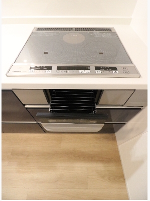 ３口コンロのIHコンロです