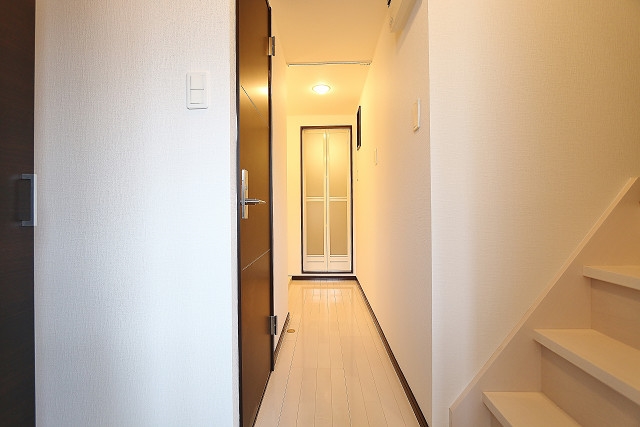 落ち着き雰囲気の玄関ですね