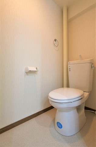 清潔感のあるお手洗いですね