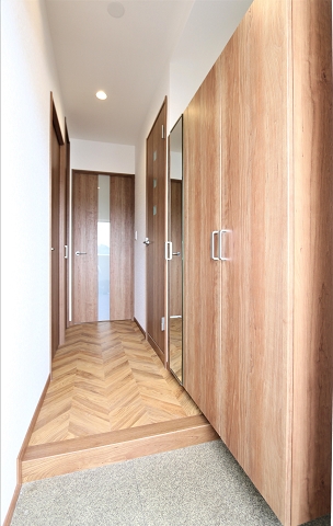 オシャレな玄関です