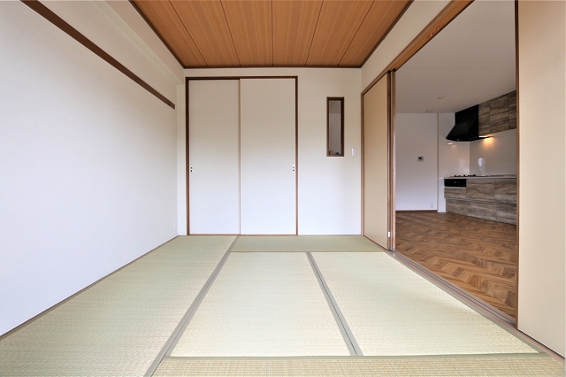 和室スペースも広々しています